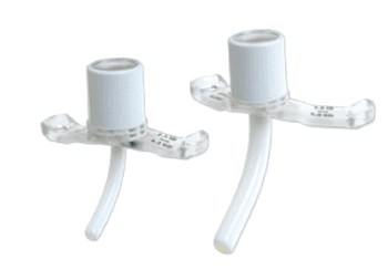 Image: The Shiley neonatal and pediatric tracheostomy tubes (Photo courtesy of Covidien).